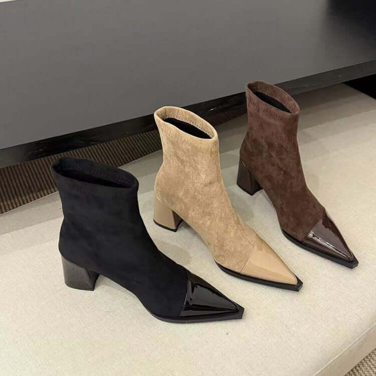 Stivali donna skinny tacco alto - Punta appuntita - Viva Armonia