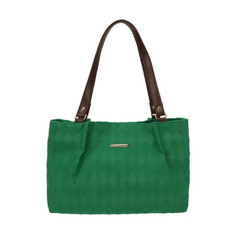 Borsa donna minimalista elegante - Tracolla trapuntata - Viva Armonia