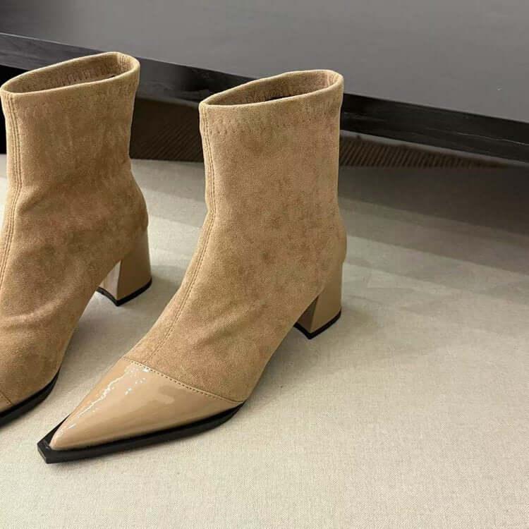 Stivali donna skinny tacco alto - Punta appuntita - Viva Armonia